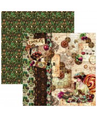 Chocolate Wanderlust  Paper Pad 12x12 12/Pkg (Pre-Order)