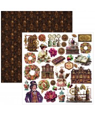 Chocolate Wanderlust  Paper Pad 12x12 12/Pkg (Pre-Order)