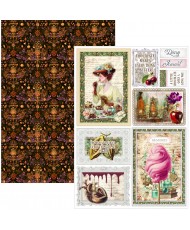 Chocolate Wanderlust Creative Pad A4 9/Pkg (Pre-Order)