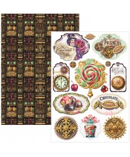 Chocolate Wanderlust Creative Pad A4 9/Pkg (Pre-Order)
