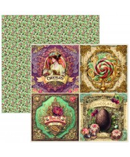 Chocolate Wanderlust Patterns Pad 12x12 8/Pkg (Pre-Order)