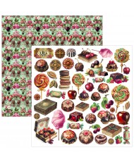 Chocolate Wanderlust Patterns Pad 12x12 8/Pkg (Pre-Order)