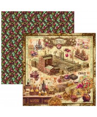 Chocolate Wanderlust Patterns Pad 12x12 8/Pkg (Pre-Order)