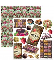 Chocolate Wanderlust Fussy Cut Pad 6x6 24/Pkg (Pre-Order)