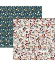 Bohemian burgundy  Paper Pad 12x12 12/Pkg(Pre-Order)