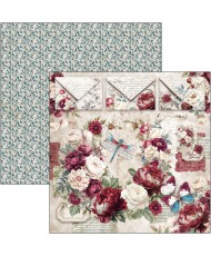 Bohemian burgundy  Paper Pad 12x12 12/Pkg(Pre-Order)