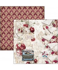 Bohemian burgundy Pad 8x8 12/Pkg (Pre-Order)