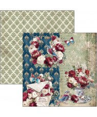 Bohemian burgundy Pad 8x8 12/Pkg (Pre-Order)