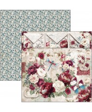 Bohemian burgundy Pad 8x8 12/Pkg (Pre-Order)