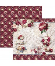 Bohemian burgundy Pad 8x8 12/Pkg (Pre-Order)