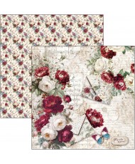 Bohemian burgundy Pad 8x8 12/Pkg (Pre-Order)