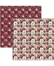 Bohemian burgundy  Patterns Pad 12x12 8/Pkg (Pre-Order)