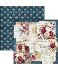 Bohemian burgundy  Patterns Pad 12x12 8/Pkg (Pre-Order)