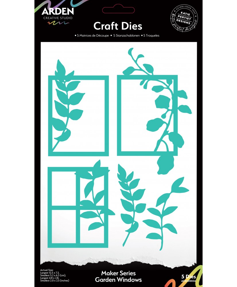 Maker Series Garden Windows Craft Die Set (Pre-order)