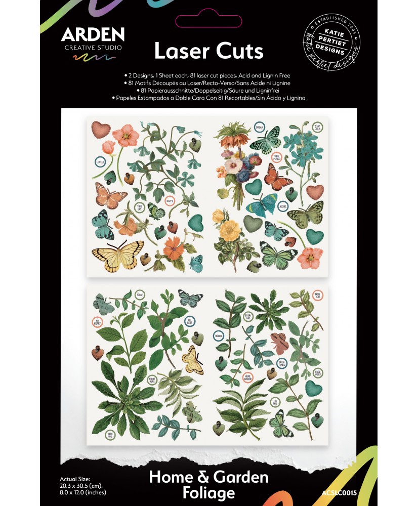 Home & Garden Foliage Laser Cuts (Pre-order)