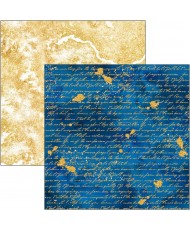 Indigo Double-Sided Paper Pad 12 x 12 12 Sheets