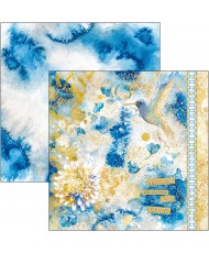 Indigo Double-Sided Paper Pad 12 x 12 12 Sheets