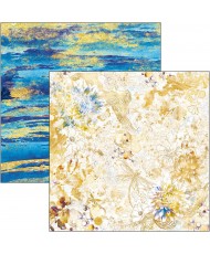 Indigo Double-Sided Paper Pad 12 x 12 12 Sheets