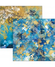 Indigo Double-Sided Paper Pad 12 x 12 12 Sheets