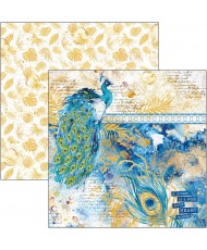 Indigo Double-Sided Paper Pad 12 x 12 12 Sheets