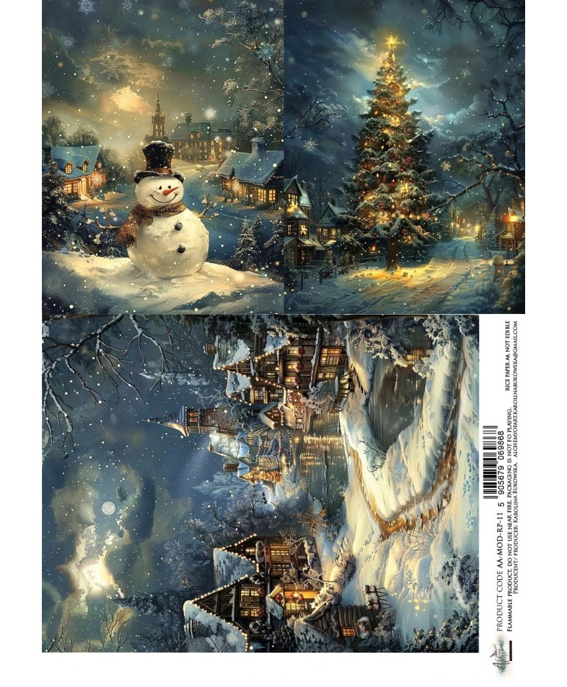 Magic of December- Rice Paper A4 11(Pre-order)