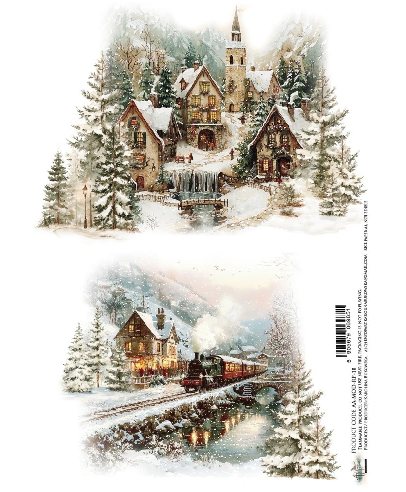 Magic of December- Rice Paper A4 10(Pre-order)