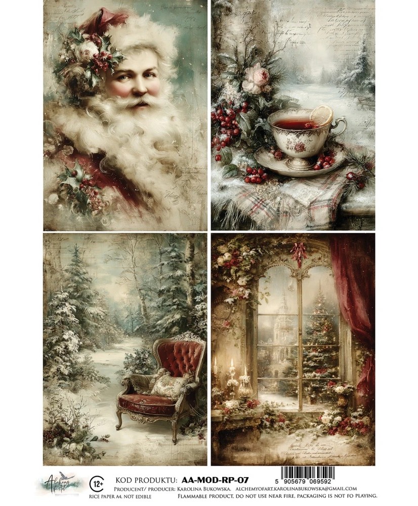 Magic of December- Rice Paper A4 07(Pre-order)
