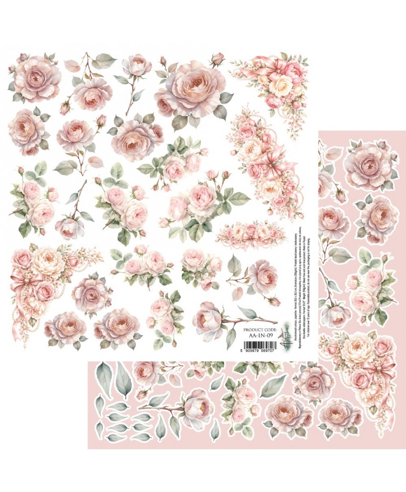 In Lace - 1 Double-sided paper 12x12(Pre-order)