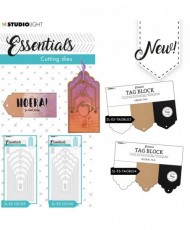 SL Cutting Die Urban Tag Essentials – 6 double layered tags 105x210x1mm