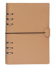 Planner Cover in Gold 20 x 17 cm