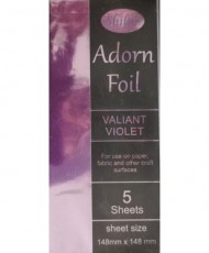 Valiant Violet Transfer Foil  – 5 sheets