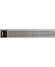 Metal Edged Craft Ruler with Centre Line