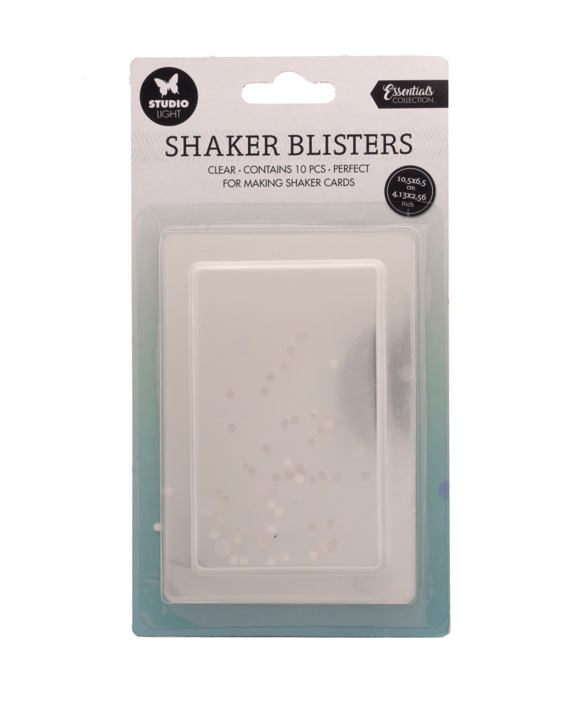 Shaker Window Blister Rectangle 10 PC