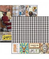 Hipster Double-Sided Paper Pad 12 x 12 12 Sheets