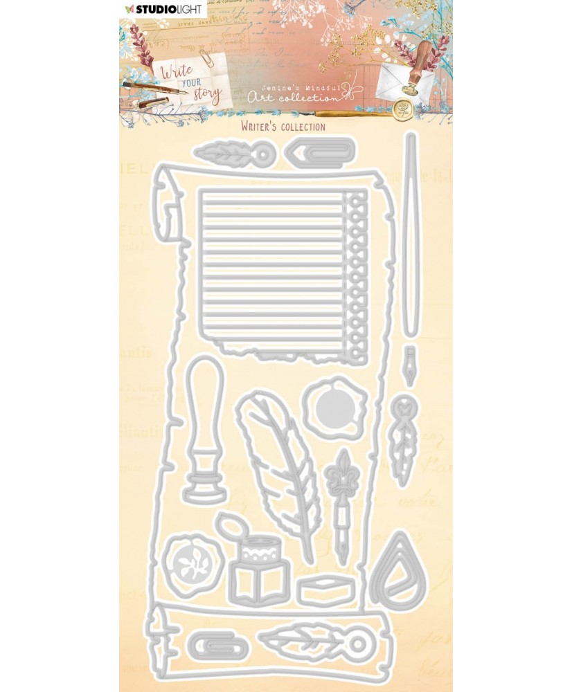 JMA Cutting Die Writer’s Collection Write Your Story 17 PC