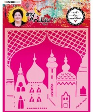 Art By Marlene Mask Artsy Arabia 200x200mm nr.09