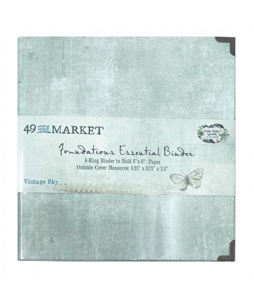 Foundations Essential Binder – Vintage Sky 