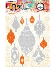 Art By Marlene Cutting & Embossing Die Artsy Arabia 97x147mm nr.11