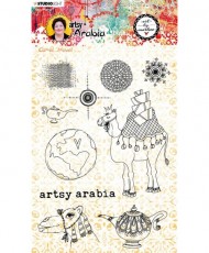 Art By Marlene Clear Clear Stamp Artsy Arabia 148x210mm nr.60