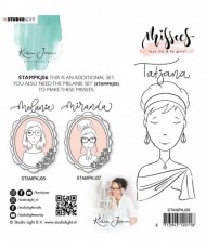 Karin Joan Clear Stamp Tatjana Missees 06 160x120mm