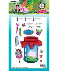 ABM Clear Stamp Little Jar Back To Nature