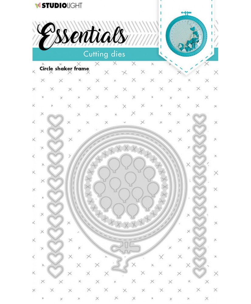 Cutting Dies Circle Shaker Frame Essentials 8 PC