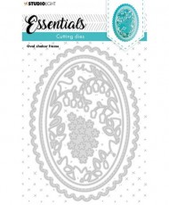 Cutting Dies Oval Shaker Frame Essentials 5 PC