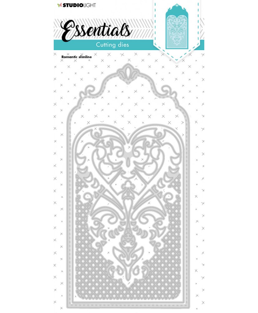 Cutting Dies Romantic slimline Essentials