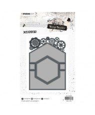 Vintage Treasures - Cutting Dies Card Shape Industrial