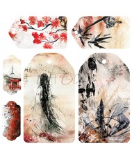 Painted by the Wind -Set of Papers 6x6