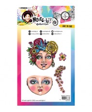 ABM Clear Stamp Face To Face Mixed-Up Collection