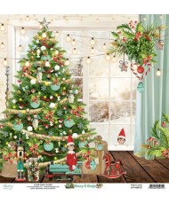 Merry & Bright 12X12 Sheet (x1)