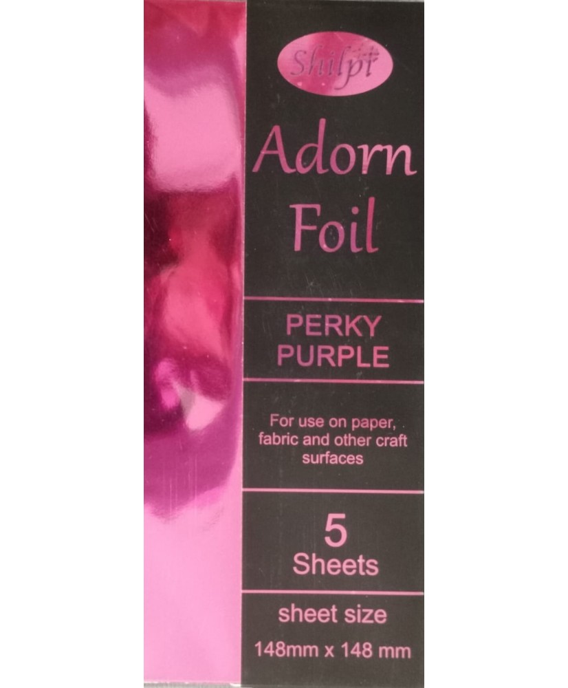 Perky Purple Transfer Foil