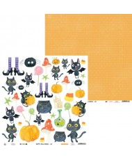 Happy Halloween Paper Pad, 12x12"